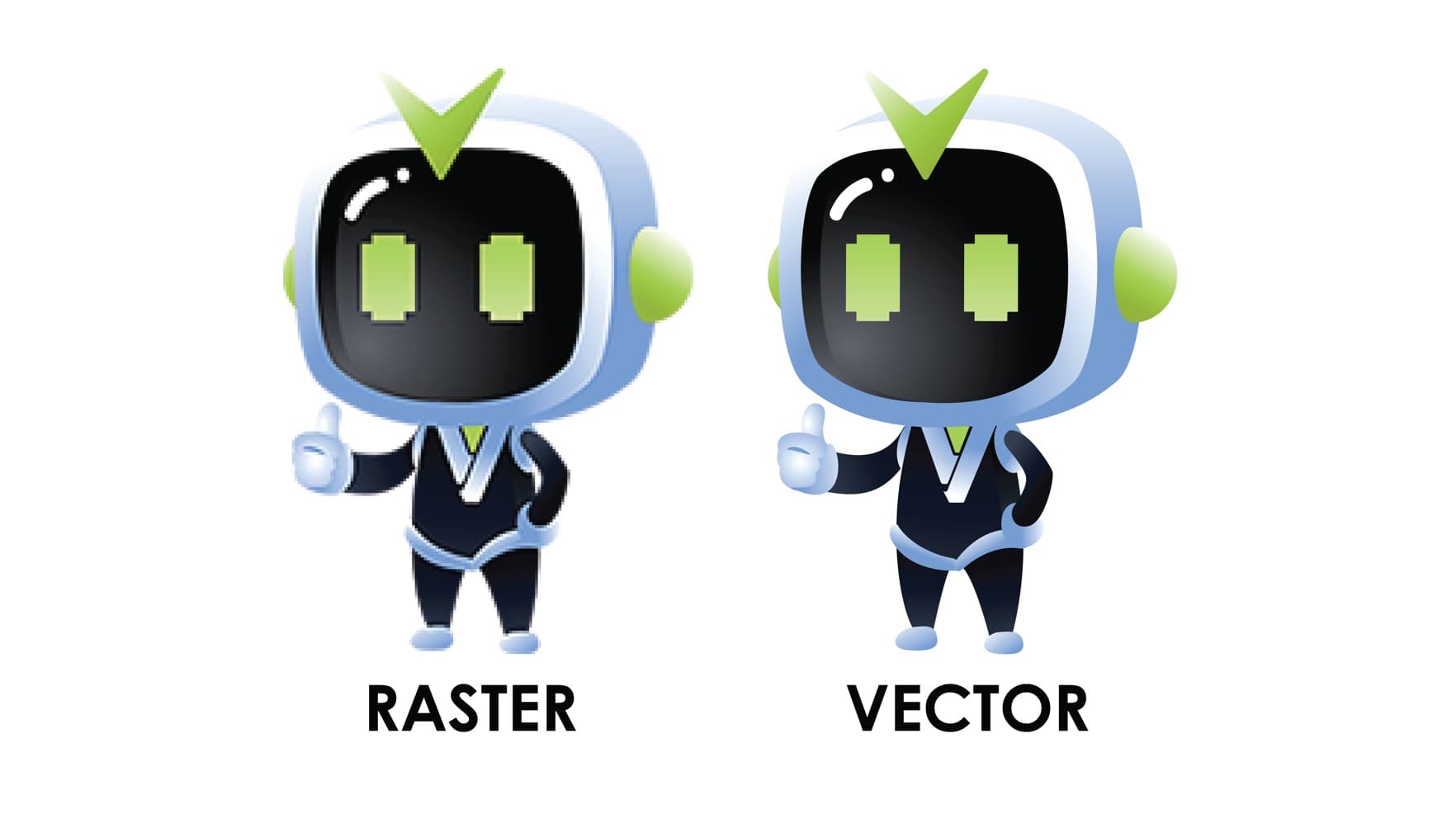 Raster vs Vector comparison
